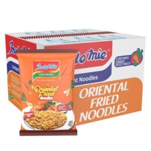 Indomie oriental noodles fried box