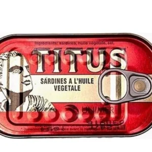 Titus sardine A L'huile vegetale