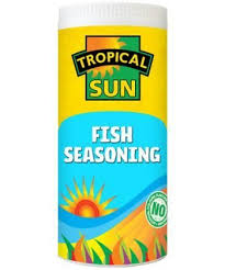 Tropical sun fish seasoning