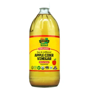 Tropical sun raw apple cider