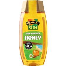 Tropical sun squeezy honey